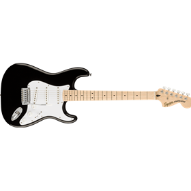 Affinity Series™ Stratocaster®, Maple Fingerboard, White Pickguard, Black