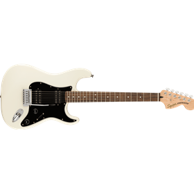 Affinity Series® Stratocaster® HH, Laurel Fingerboard, Black Pickguard, Olympic White