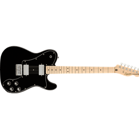 Affinity Series® Telecaster® Deluxe, Maple Fingerboard, Black Pickguard, Black