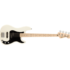 Affinity Series® Precision Bass® PJ, Maple Fingerboard, Black Pickguard, Olympic White