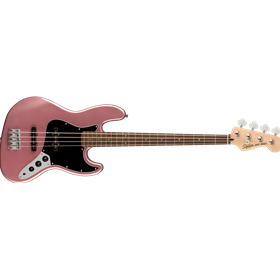 Affinity Series® Jazz Bass®, Laurel Fingerboard, Black Pickguard, Burgundy Mist
