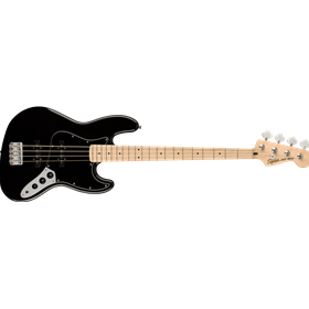 Affinity Series® Jazz Bass®, Maple Fingerboard, Black Pickguard, Black