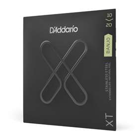 D'Addario XT Banjo 5 String Set, Stainless Steel - Medium/Light