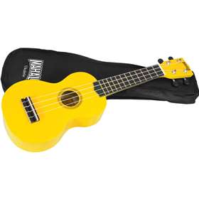 Mahalo Soprano Uke w/ Bag, Yellow