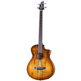 Breedlove Pursuit Exotic S Concerto Amber Bass CE Myrtlewood-Myrtlewood