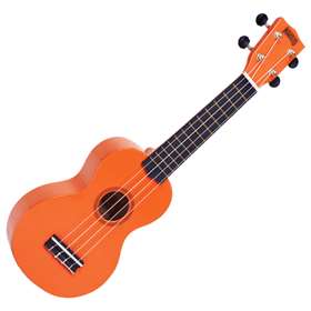 Mahalo Soprano Uke w/ Bag, Orange