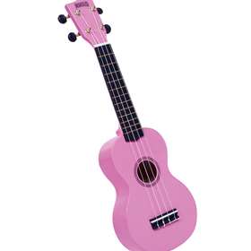 Mahalo Soprano Uke w/ Bag, Pink