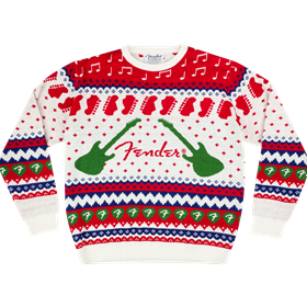 Fender® Ugly Christmas Sweater, Multi-Color, M