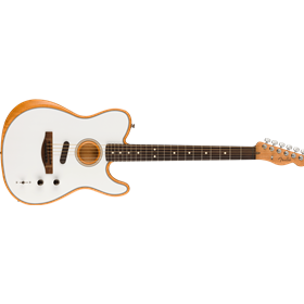 Acoustasonic® Player Telecaster®, Rosewood Fingerboard, Arctic White