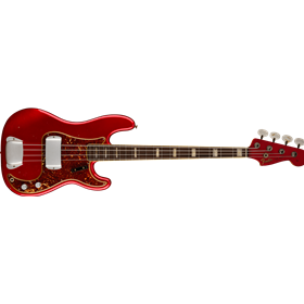 Limited Edition P/J Bass Journeyman Relic®, Rosewood Fingerboard, Aged Candy Apple Red