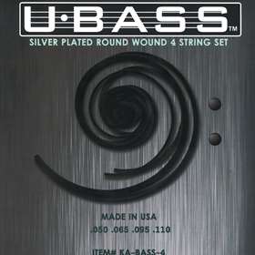 Kala Silver Plated Round Wound U-Bass Strings