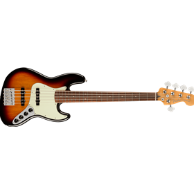 Player Plus Active Jazz Bass® V, Pau Ferro Fingerboard, 3-Tone Sunburst