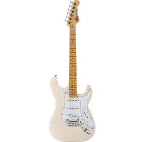 Tribute by G&L Legacy, White Satin Frost, Maple Fretboard