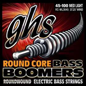 GHS RC-ML3045 Bass Boomers (45-100) Round Core