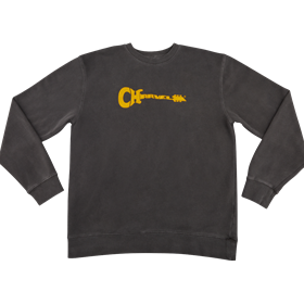 Charvel® Logo Sweatshirt, Gray and Yellow, M