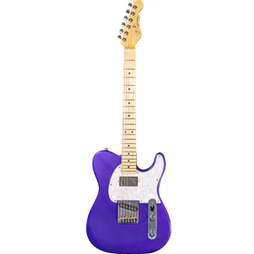 Fullerton Deluxe Bluesboy, Plum Crazy, Maple Fretboard