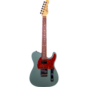 Fullerton Deluxe Bluesboy,Macha Tea Green, Chechen Fretboard