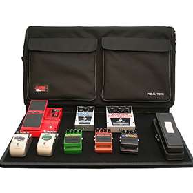 30" X 16" Wood Pedal Board w/ Black Nylon Carry Bag; Includes G-Bus-8 Power Supply W/ (8) 9V & (3) 1