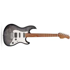 Sire Larry Carlton S7 Flame Maple, Trans Black
