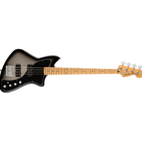 Player Plus Active Meteora® Bass, Maple Fingerboard, Silverburst