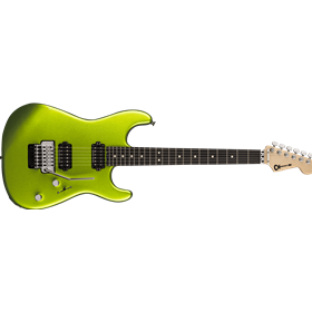 Pro-Mod San Dimas® Style 1 HH FR E, Ebony Fingerboard, Lime Green Metallic