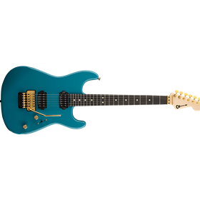 Pro-Mod San Dimas® Style 1 HH FR E, Ebony Fingerboard, Miami Blue