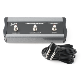 3-Button Footswitch: Vintage & Burn/Vibrolux® & Bassman®/Effects, 1/4" Connector