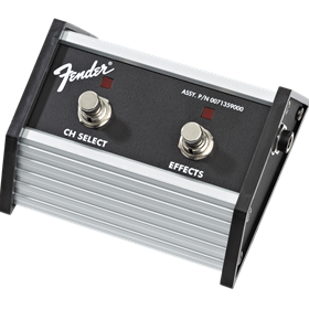 2-Button Footswitch: Channel Select / Effects On/Off with 1/4" Jack