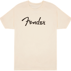 Fender® Spaghetti Logo T-Shirt, Olympic White, S