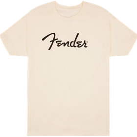 Fender® Spaghetti Logo T-Shirt, Olympic White, L