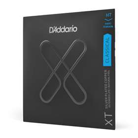 D'Addario XT Classical Guitar Strings, Silver Plated Copper - Hard 29-46