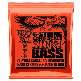 Ernie Ball 6 string bass 32-130 (Long Scale)