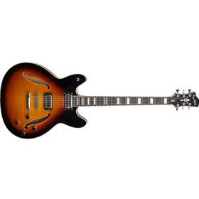 Viking Deluxe baritone guitartabacco sunburst