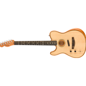 American Acoustasonic® Telecaster®, Left-Handed Ebony Fingerboard, Natural
