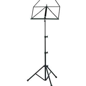 Profile 3 Section Music Stand Black
