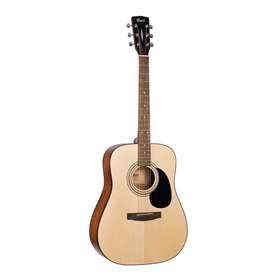 Cort Standard Series Spruce Top Acoustic Guitar, Open Pore