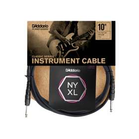 D'Addario Classic Series Cable with NYXL 9-42 Strings Pack