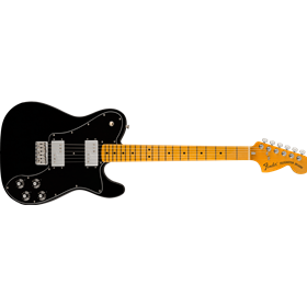 American Vintage II 1975 Telecaster® Deluxe, Maple Fingerboard, Black