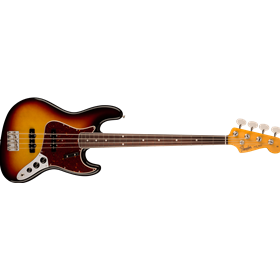 American Vintage II 1966 Jazz Bass®, Rosewood Fingerboard, 3-Color Sunburst
