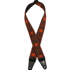 Pasadena Woven Strap, Orange Wallflower, 2"