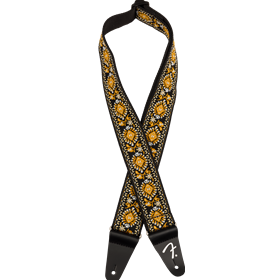 Pasadena Woven Strap, Yellow Lotus, 2"