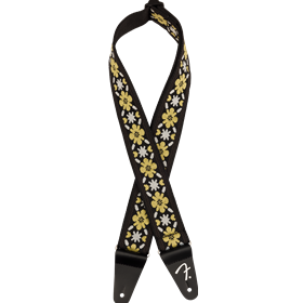 Pasadena Woven Strap, Yellow Clover, 2"