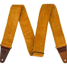 Corduroy Strap, Blaze Gold, 2"
