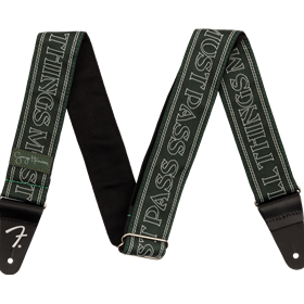George Harrison All Things Must Pass Logo Strap, Green