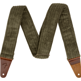Corduroy Strap, Antique Olive, 2"