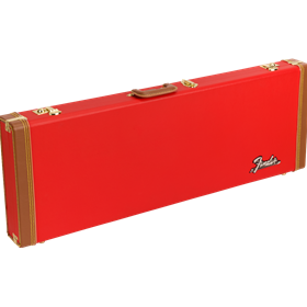 Classic Series Wood Case - Strat®/Tele®, Fiesta Red