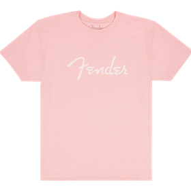 Fender® Spaghetti Logo T-Shirt, Shell Pink, M