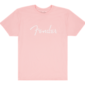 Fender® Spaghetti Logo T-Shirt, Shell Pink, XL