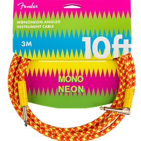 MonoNeon Instrument Cable, 10', Orange