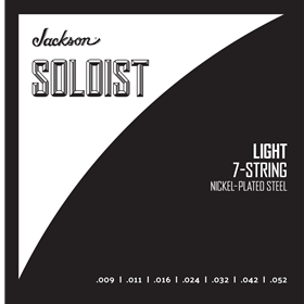 Jackson® Soloist™ Strings 7 String, Light .009-.052